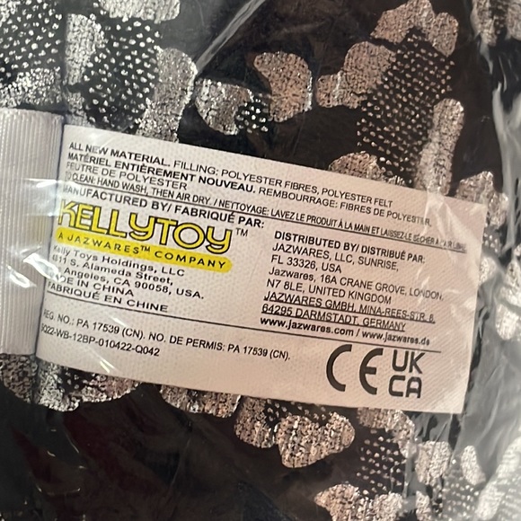 *LAST ONE* *RARE* NWT Squishmallows Sigzby Black Panther - Picture 5 of 11